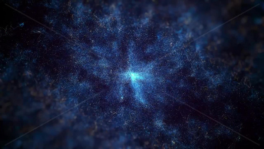 银河太空宇宙星辰粒子空间特效4KAE工程视频