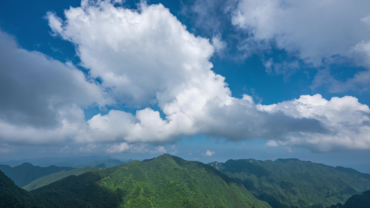 重庆贵阳山川云海延时视频