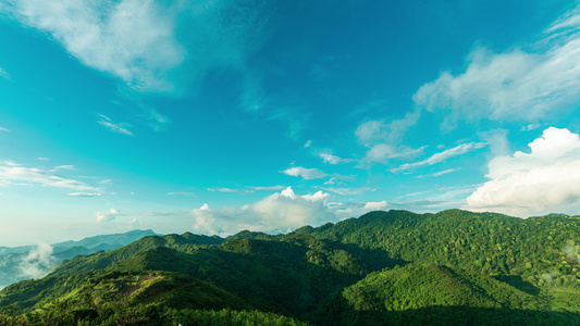 重庆贵阳山川云海延时视频