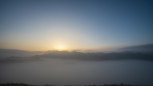 重庆贵阳山川云海延时视频