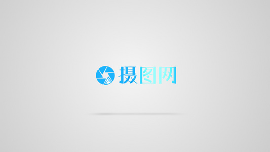 快速闪现文字logo展示科技视频