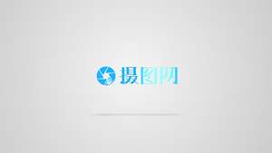 快速闪现文字logo展示科技6秒视频