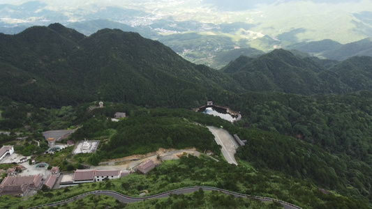 德化九仙山航拍 视频