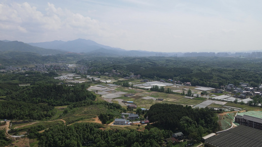 乡村农田农业种植基地航拍视频视频