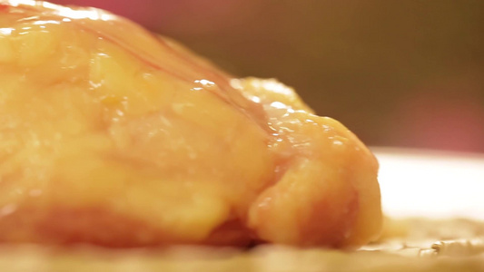 鸡油肥肉脂肪视频