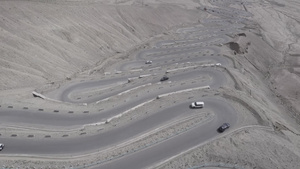 新疆之旅喀什盘龙古道航拍log灰模式原片26秒视频