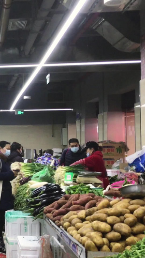 城市菜市场超市蔬菜食材生活居家素材城市素材33秒视频