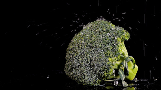花椰菜造型1000帧升格实拍视频