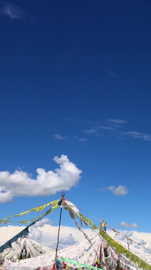四川瓦切塔林延时视频旅游景区15秒视频