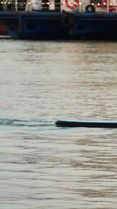 慢镜头升格拍摄素材体育健身休闲娱乐水上运动帆板帆板素材视频