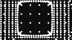 黑白方形聚合转场10秒视频