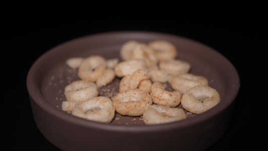 燕麦圈早餐零食儿童休闲食品视频