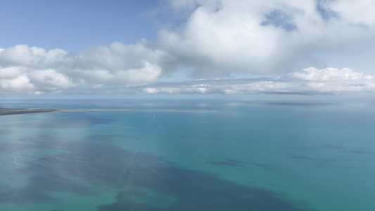 青海湖航拍视频