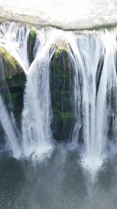 贵州黄果树大瀑布航拍视频贵州旅游地标视频