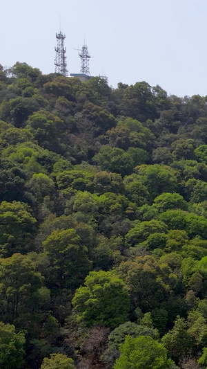 航拍惠州高榜山5A景点34秒视频