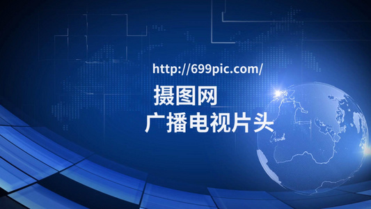 绘声绘影X10震撼简洁的广播电视片头演绎视频