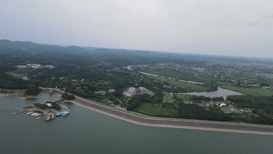 航拍湖北洈水4A景区 视频