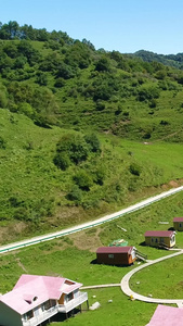 陕西宝鸡陇县关山牧场航拍宝鸡旅游视频