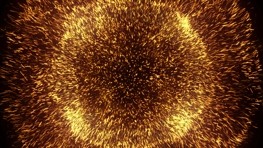 粒子光线粒子爆炸AE源文件视频