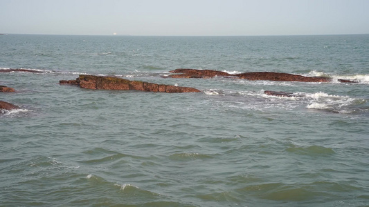 大海海浪浪花升格视频视频