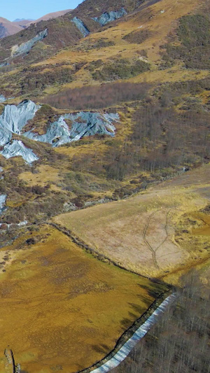 火山地貌甘孜州墨石公园航拍视频地址公园168秒视频