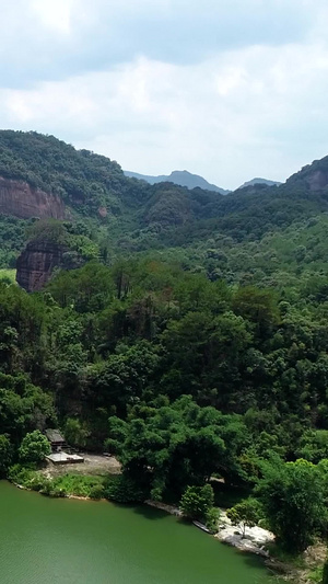 广东韶关丹霞山航拍国家AAAAA级旅游景区55秒视频