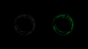 科技HUD圆圈动画15秒视频