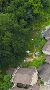 5A风景区世界遗产龙虎山地标无蚊村航拍合集世界自然遗产视频