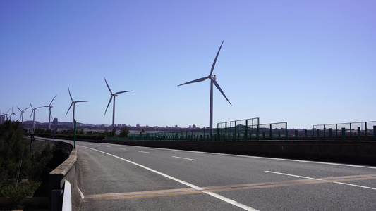 风电群 公路风电 视频