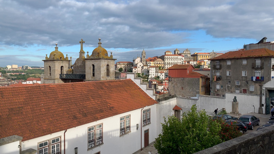 葡萄牙波尔图城市全景延时视频