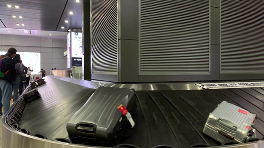 成都双流国际机场T2航站楼行李提取大厅视频视频
