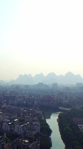 广西桂林城市航拍合集桂林航拍视频