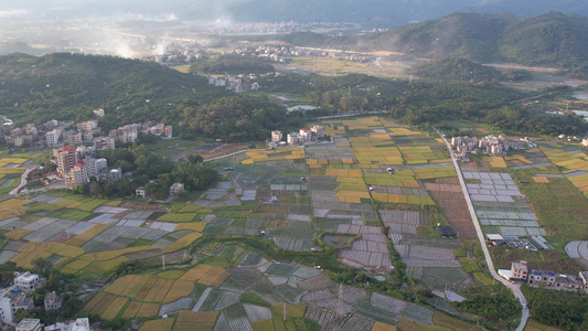 山村航拍视频