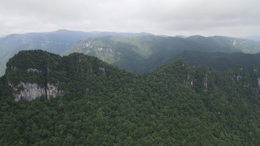 祖国壮丽河山湖北神农架天燕景区航拍视频