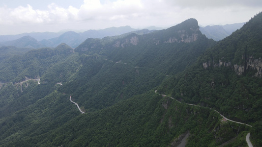 祖国壮丽河山湖北神农架天燕景区航拍视频