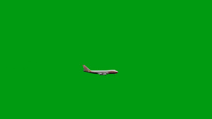 飞机降落10秒视频