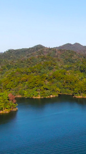 安徽黄山市4A景区太平湖风景区航拍视频旅游目的地视频