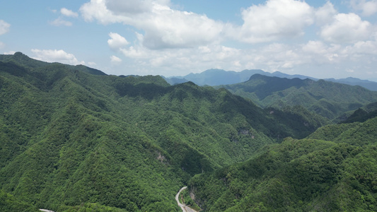 祖国壮丽山河连绵起伏山川航拍视频