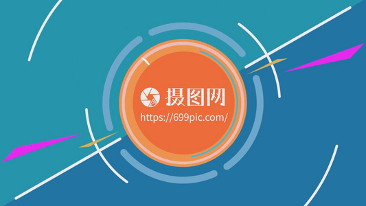 线条企业图形LOGO 展示2018PR视频模板视频