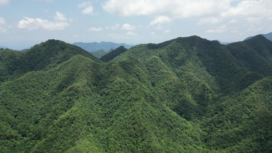 祖国大好河山丛山峻岭航拍视频