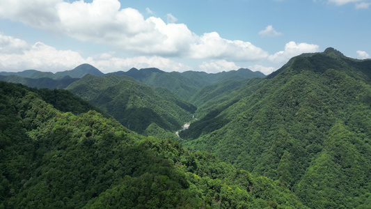 祖国大好河山丛山峻岭航拍视频