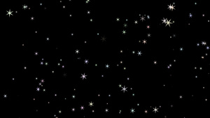 满天夜空唯美星光带通道视频展示30秒视频