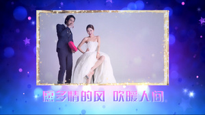 浪漫婚礼爱情相册PR模板55秒视频