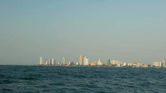 泰国海上拍摄芭堤雅城市合集4K视频