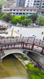 浙南地方特色廊桥航拍合集古建筑视频