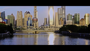 外白渡桥东方明珠电影比例视频21秒视频