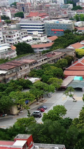 航拍4A景点泉州承天禅寺视频旅游景区视频