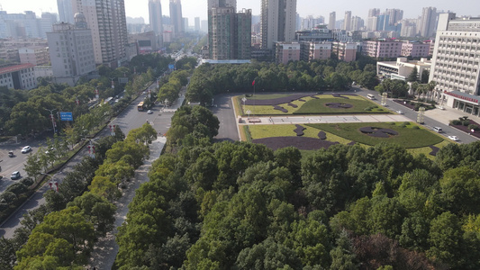 湖南衡阳城市风光视频