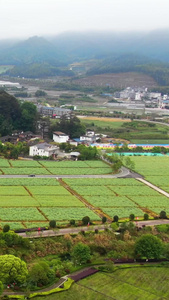 航拍5A景区古田旅游区全景视频风景名胜视频