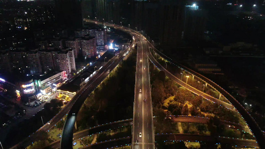 山东济南城市风光地标建筑航拍视频